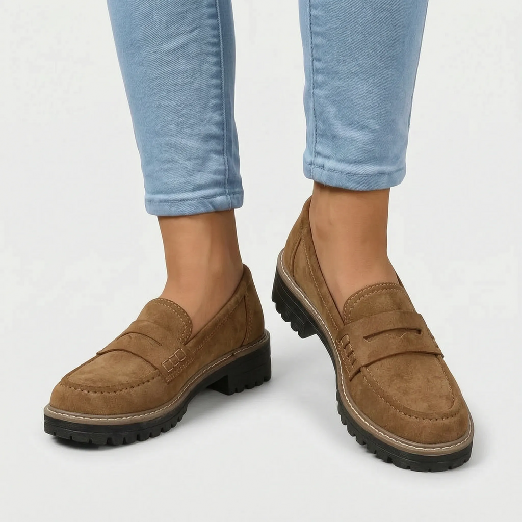 Klasyczne Mokasyny Damskie - Codzienne Wyjścia 
