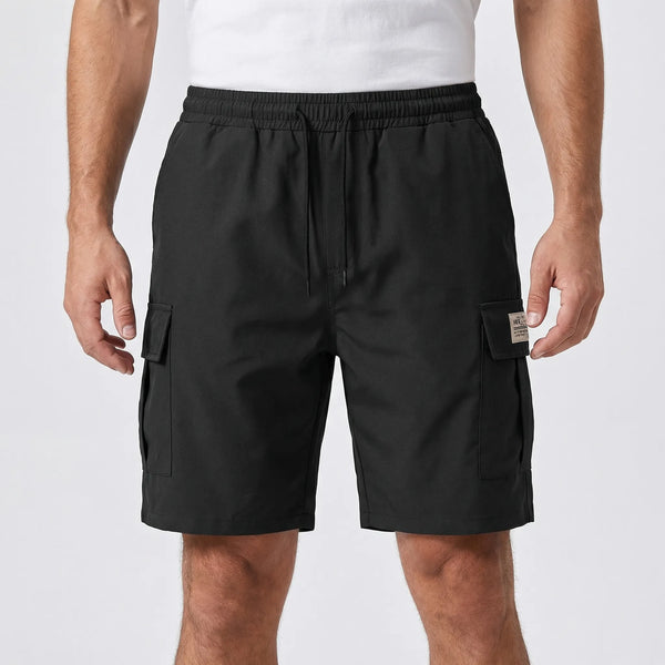 Krótkie Spodenki Cargo Z Kieszeniami - Codzienny Komfort Miejski 