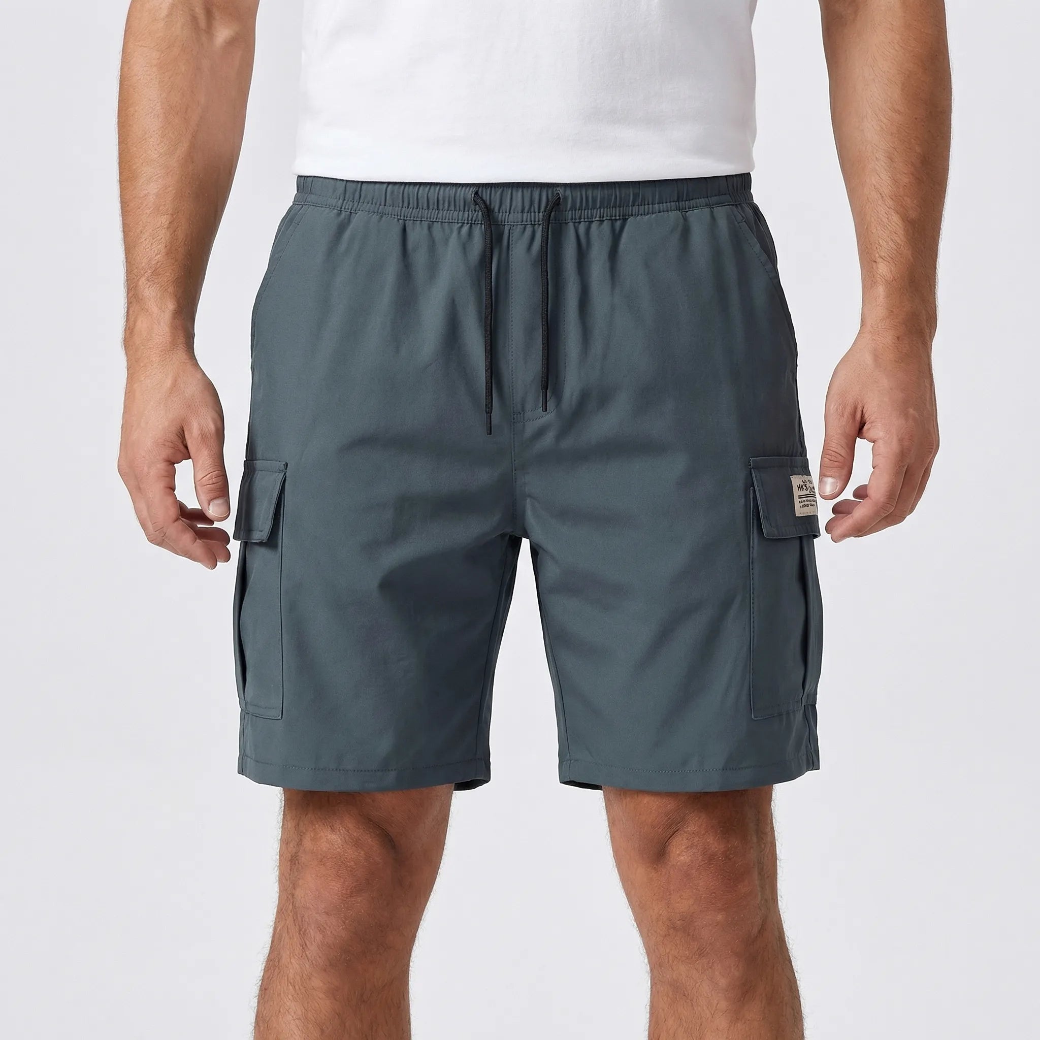 Krótkie Spodenki Cargo Z Kieszeniami - Codzienny Komfort Miejski 