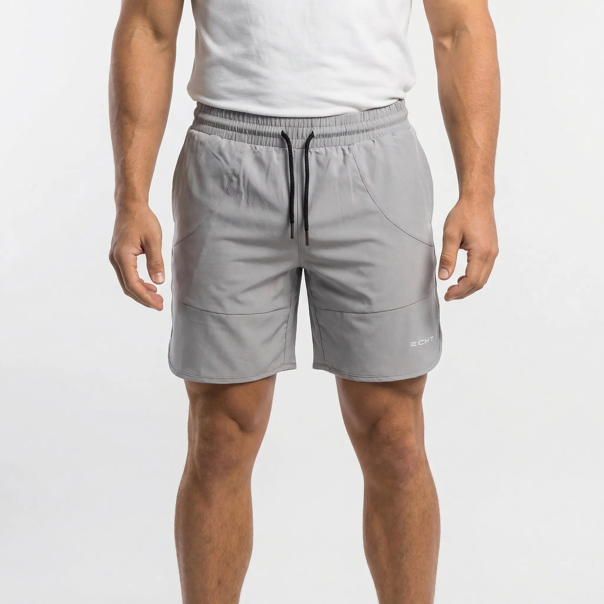 Krótkie Spodenki Sportowe Z Elastycznym Pasem - Trening Na Siłowni 