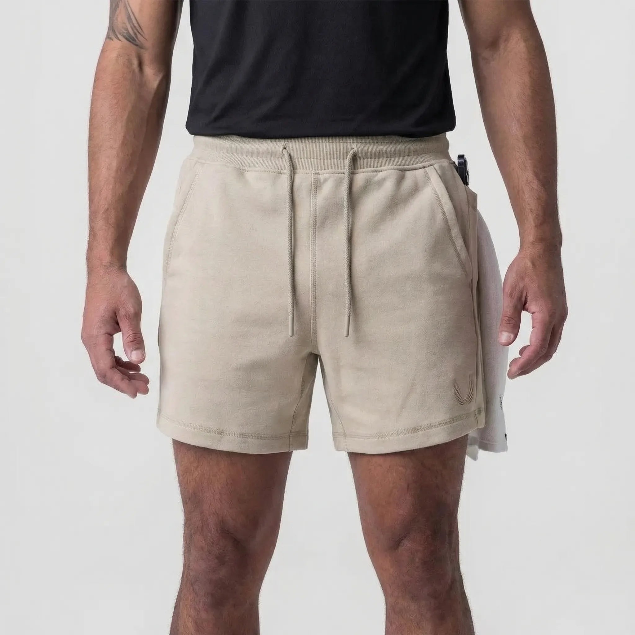 Krótkie Spodenki Z Elastyczną Talią - Trening I Siłownia 