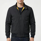 Kurtka Bomber Z Podwyższonym Kołnierzem - Codzienny Casual Look 