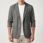 Lekki Blazer Z Klapowym Kołnierzem - Stylizacja Smart Casual 