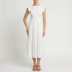 Letnia Sukienka Midi - Letnie Spacery 