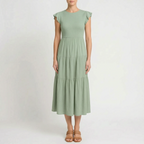 Letnia Sukienka Midi - Letnie Spacery 