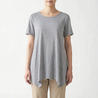 Luźny Letni T-Shirt Damski - Codzienne Stylizacje 