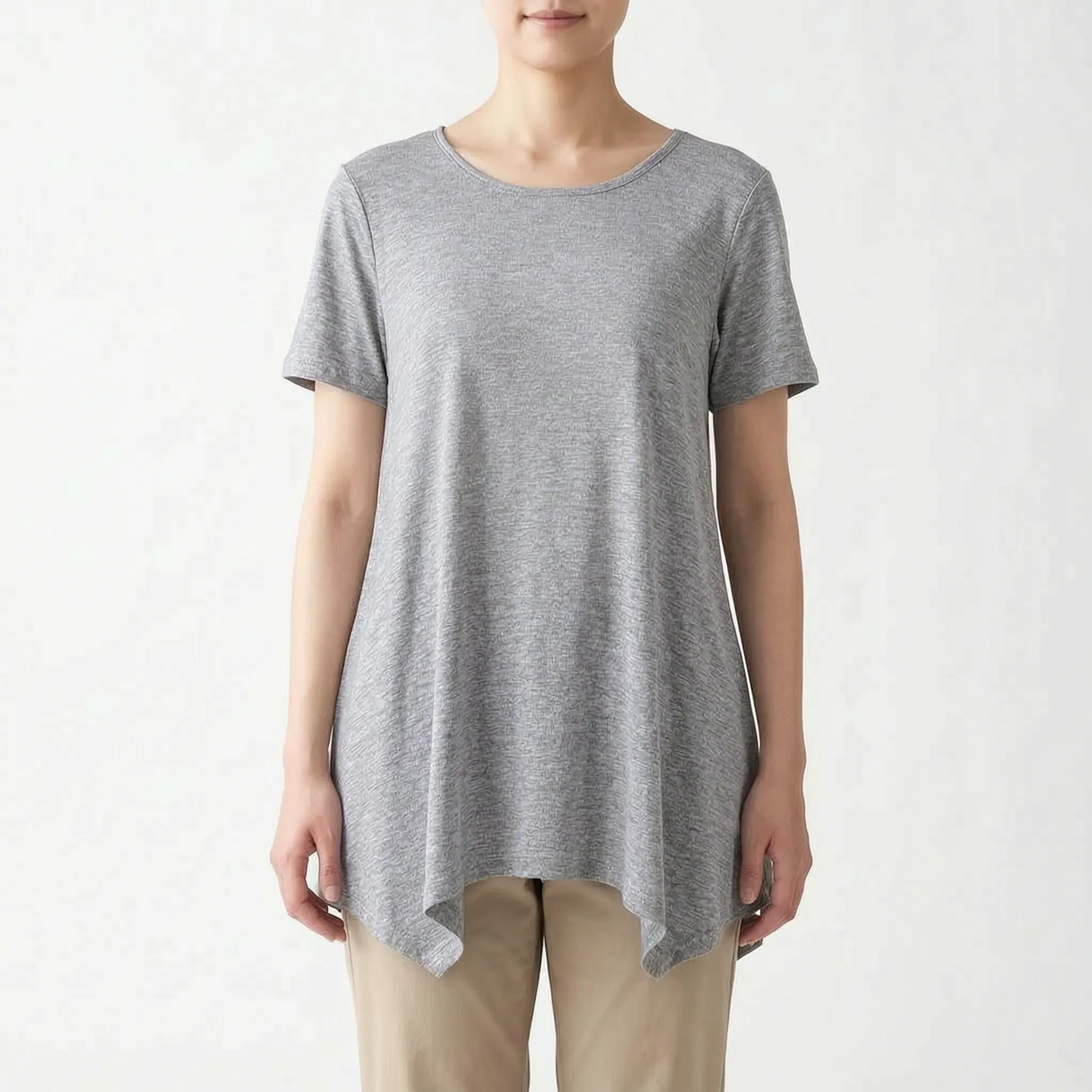 Luźny Letni T-Shirt Damski - Codzienne Stylizacje 