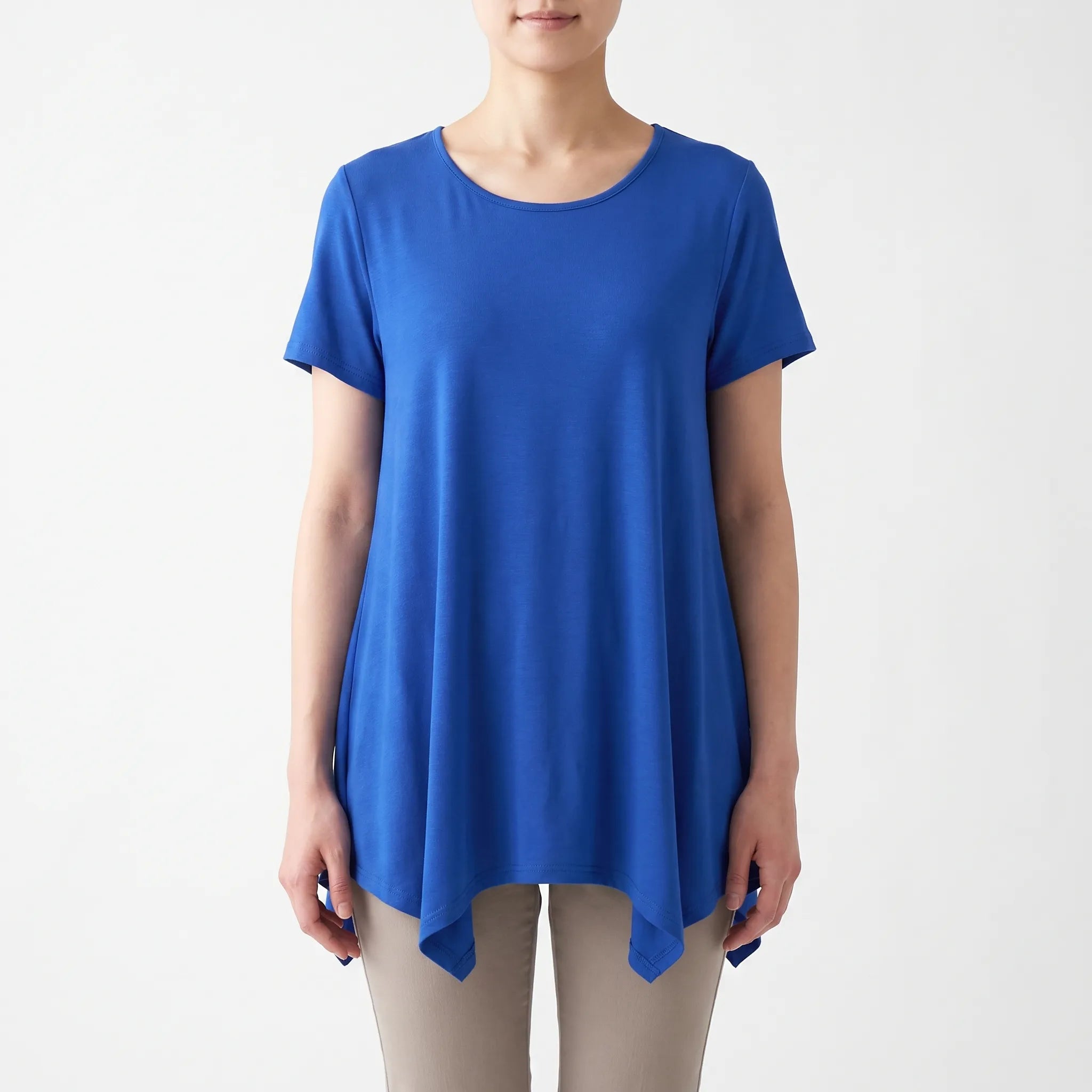 Luźny Letni T-Shirt Damski - Codzienne Stylizacje 