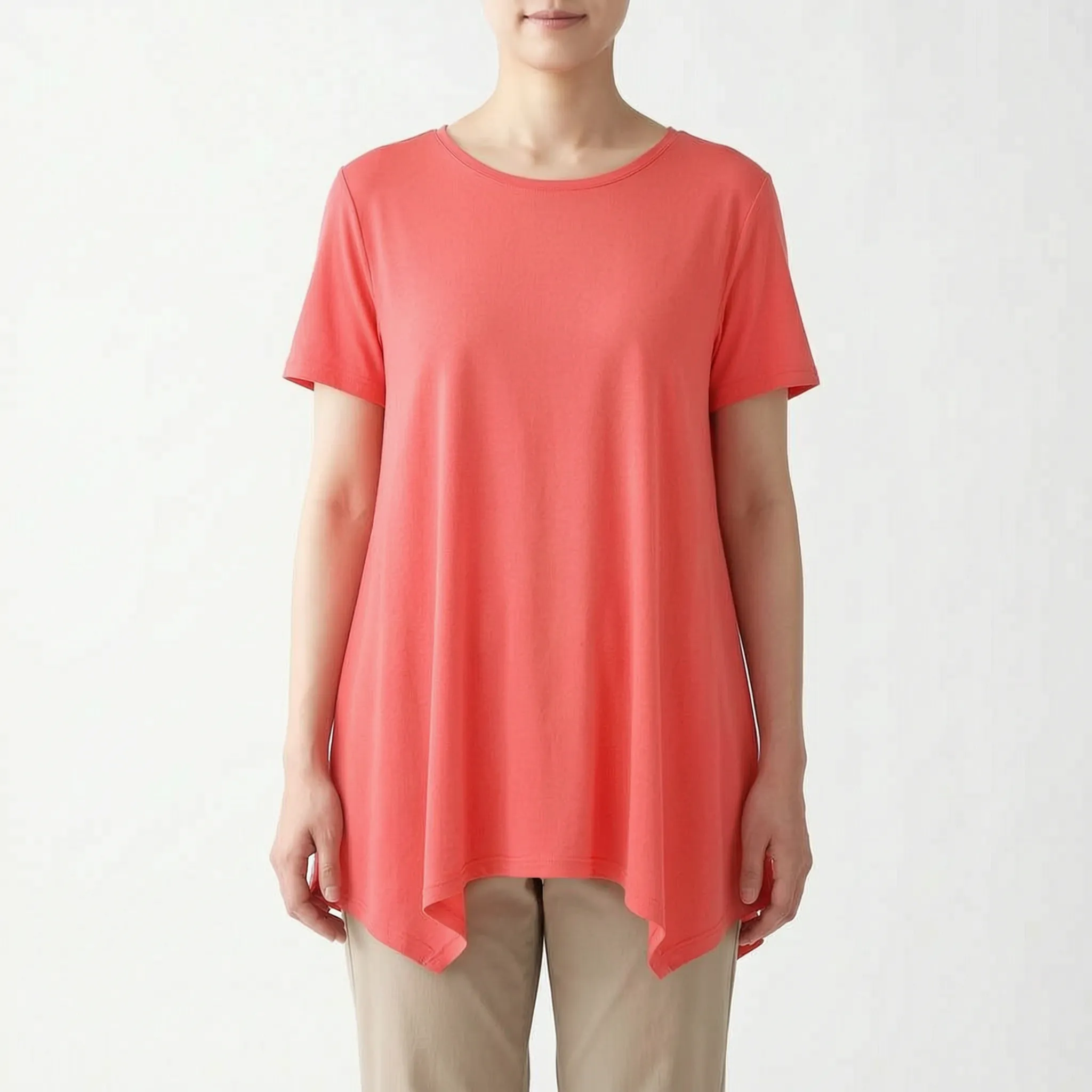 Luźny Letni T-Shirt Damski - Codzienne Stylizacje 