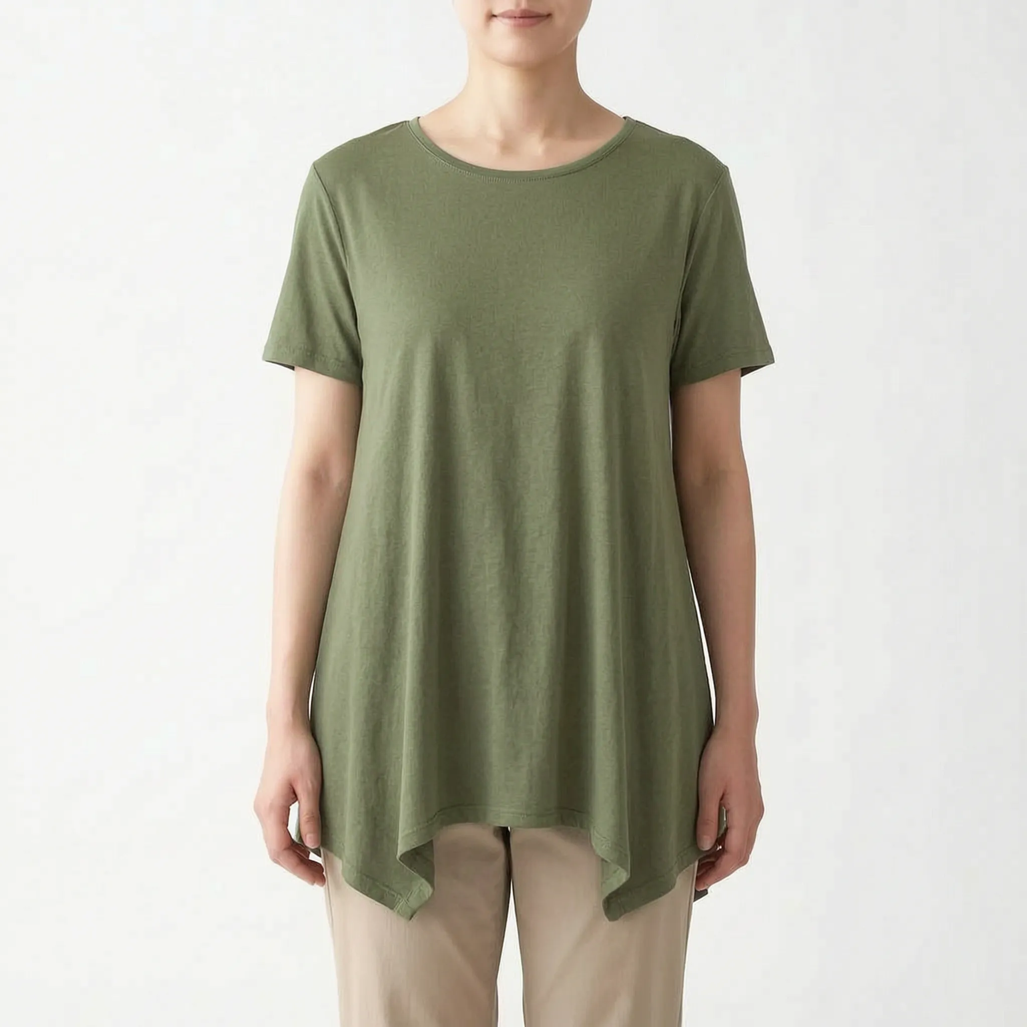 Luźny Letni T-Shirt Damski - Codzienne Stylizacje 