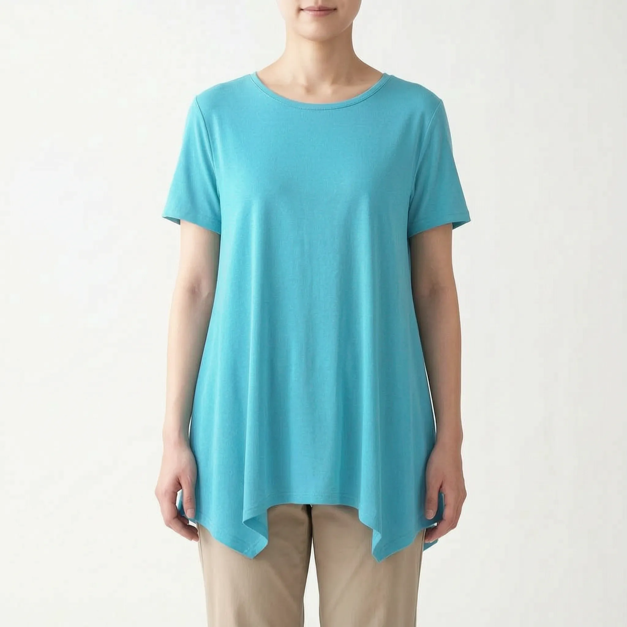 Luźny Letni T-Shirt Damski - Codzienne Stylizacje 