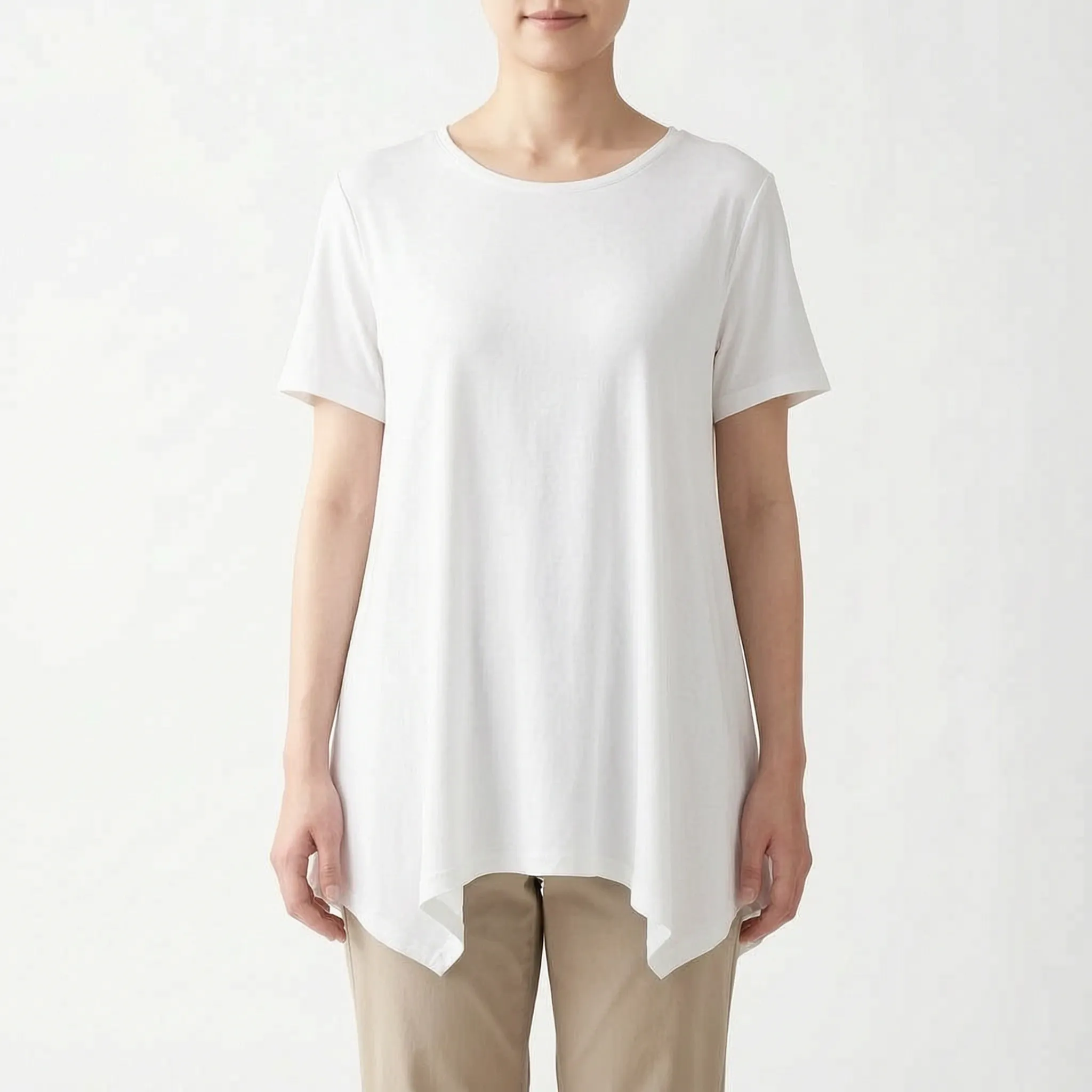 Luźny Letni T-Shirt Damski - Codzienne Stylizacje 