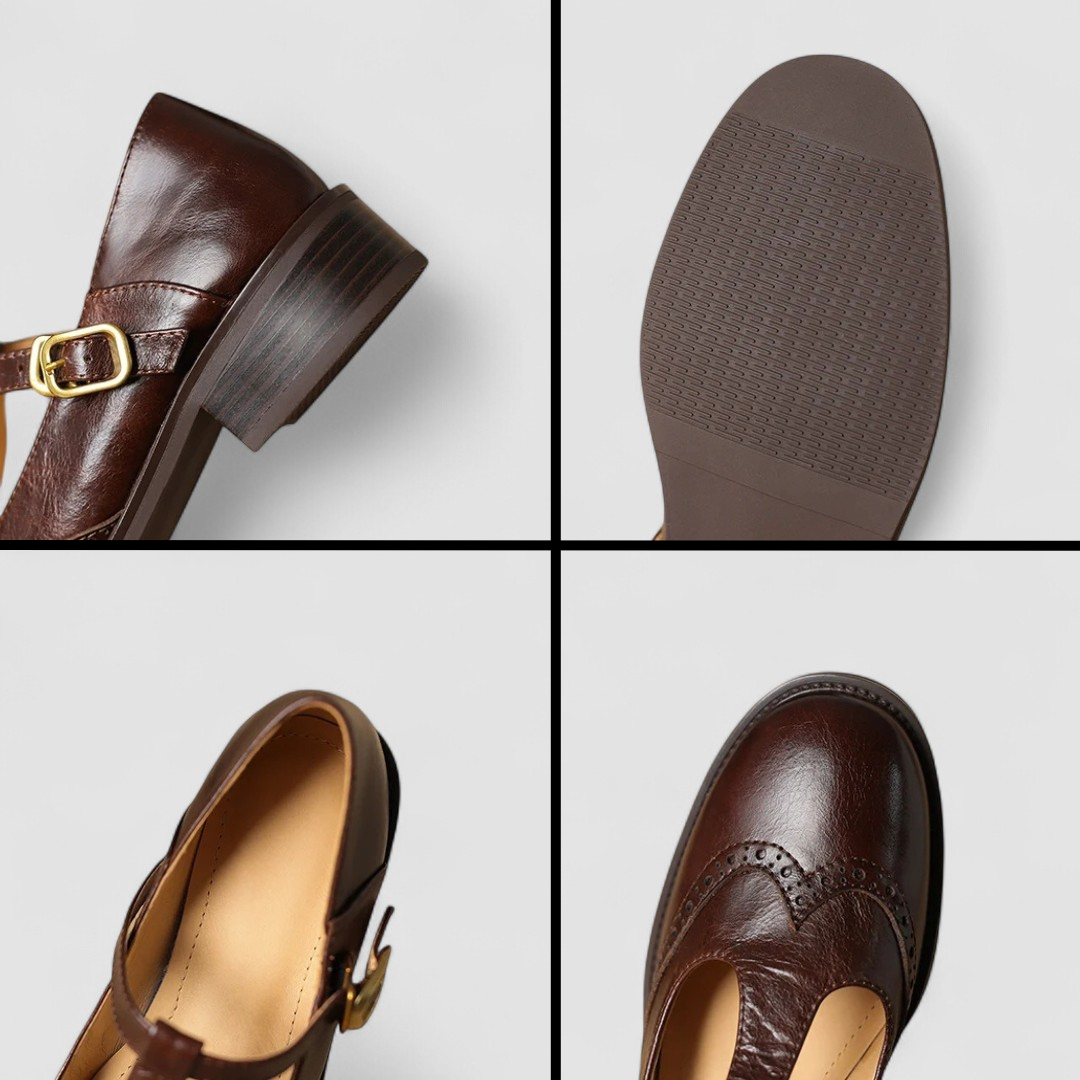 Sibilla – Orthopedic Women's Mary Jane Shoes Elegant and Comfortable