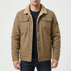 Pikowana Kurtka Bomber Z Podszewką Ze Sztucznego Futra - Codzienny Casual Look 
