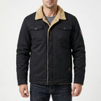 Pikowana Kurtka Bomber Z Podszewką Ze Sztucznego Futra - Codzienny Casual Look 