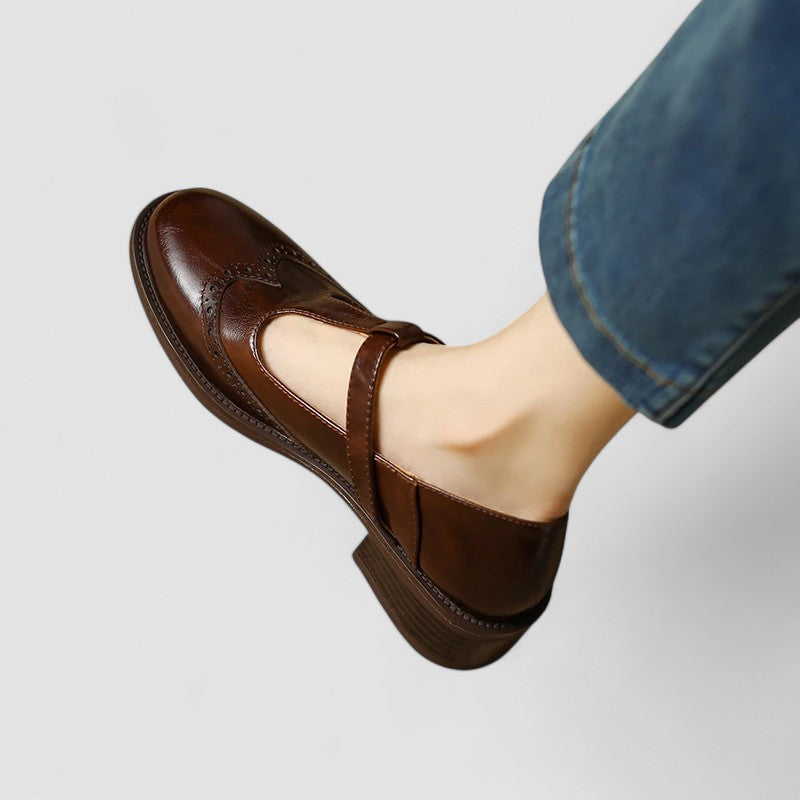 Sibilla – Orthopedic Women's Mary Jane Shoes Elegant and Comfortable