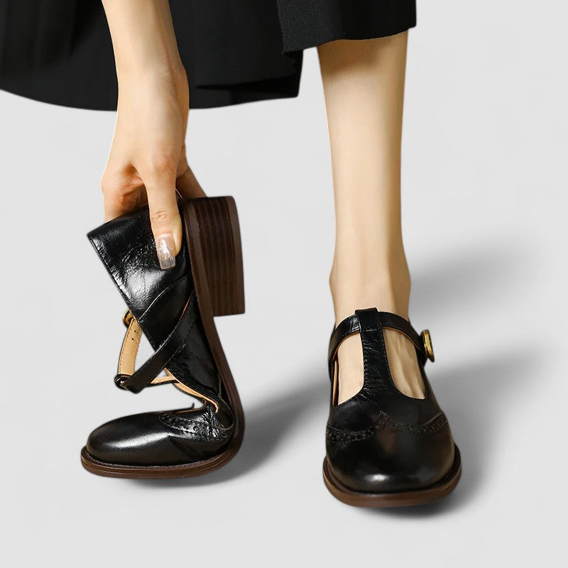 Sibilla – Orthopedic Women's Mary Jane Shoes Elegant and Comfortable