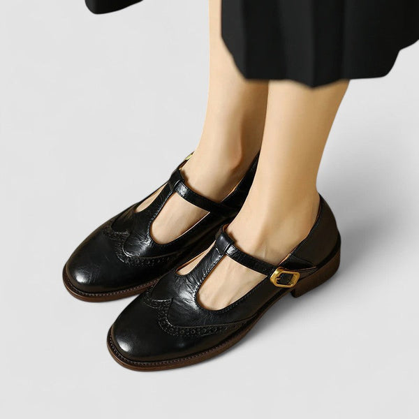 Sibilla – Orthopedic Women's Mary Jane Shoes Elegant and Comfortable