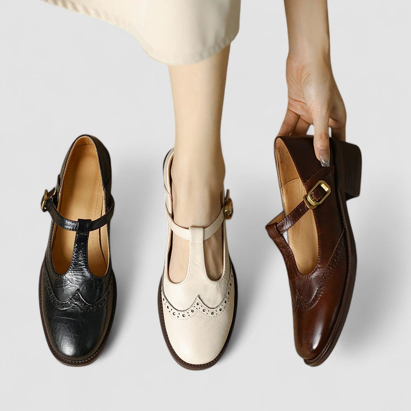 Sibilla – Orthopedic Women's Mary Jane Shoes Elegant and Comfortable