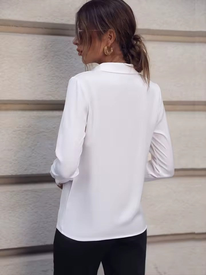 Dominika – Essential Women's Casual Blouse for Everyday Wear