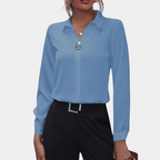 Dominika – Essential Women's Casual Blouse for Everyday Wear