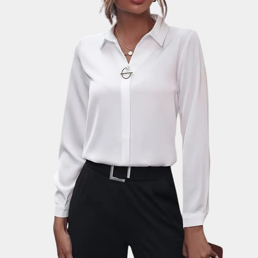 Dominika – Essential Women's Casual Blouse for Everyday Wear