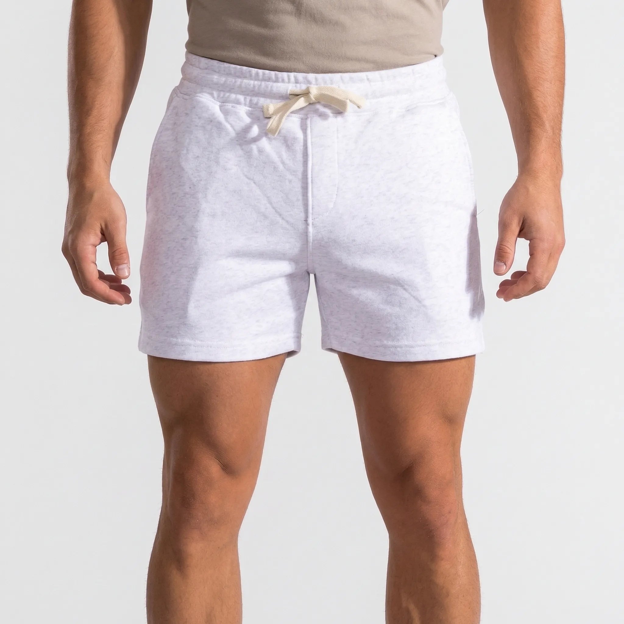 Sportowe Szorty Męskie Z Elastycznym Pasem - Codzienny Relaks I Wypoczynek 