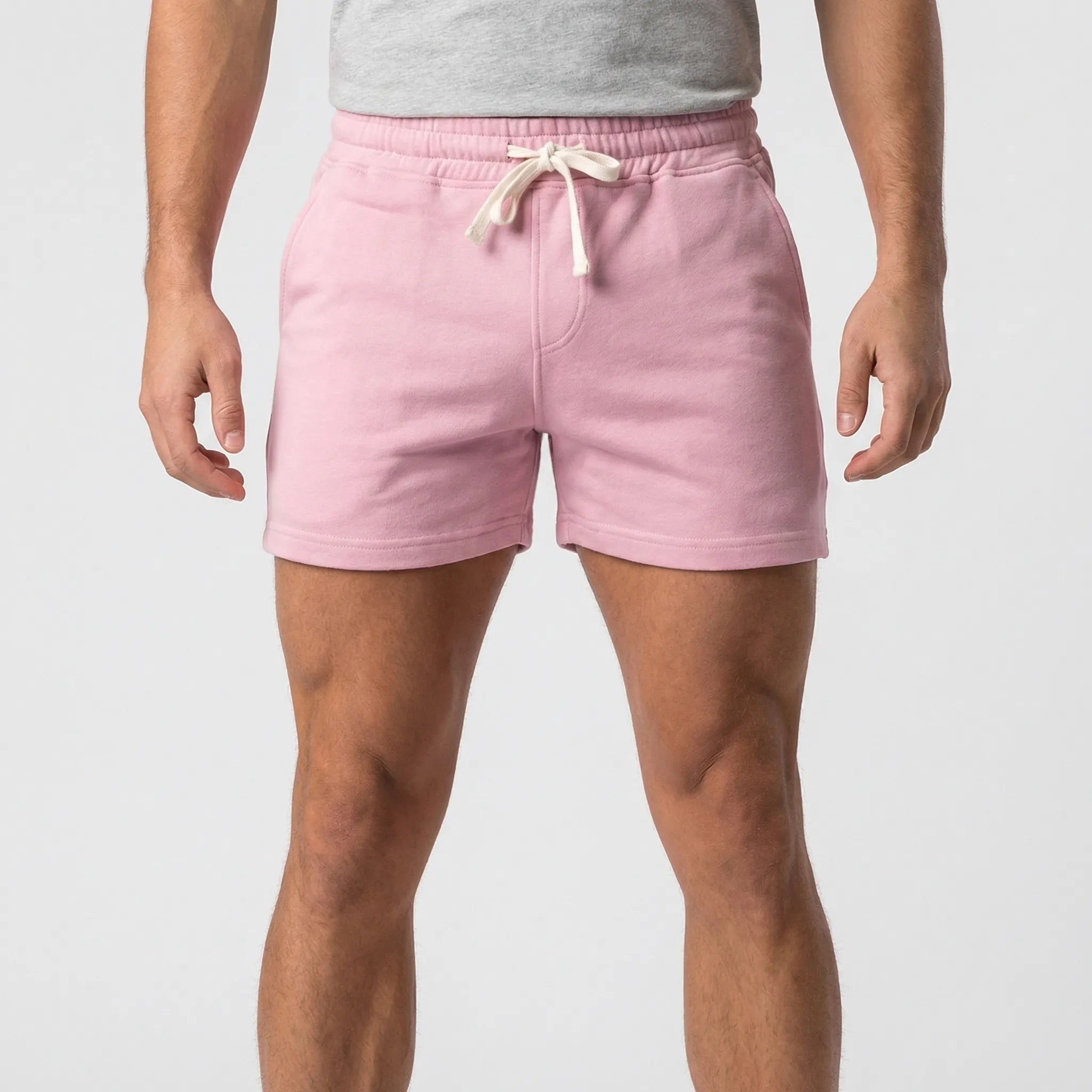 Sportowe Szorty Męskie Z Elastycznym Pasem - Codzienny Relaks I Wypoczynek 