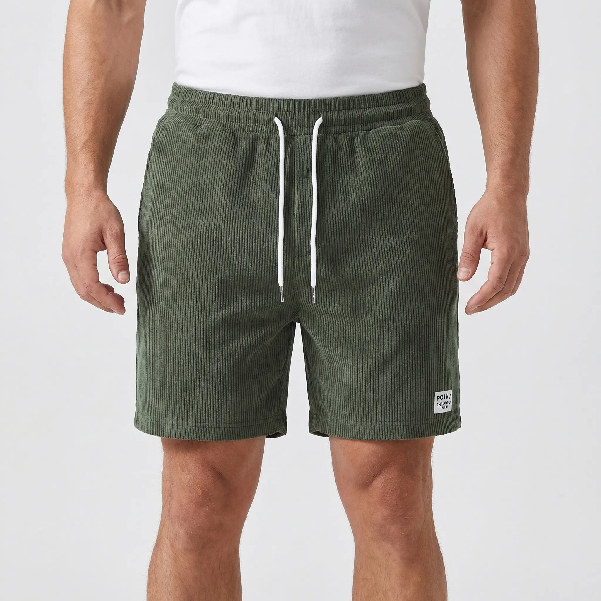 Sportowe Szorty Z Elastycznym Pasem - Aktywność Na Świeżym Powietrzu 