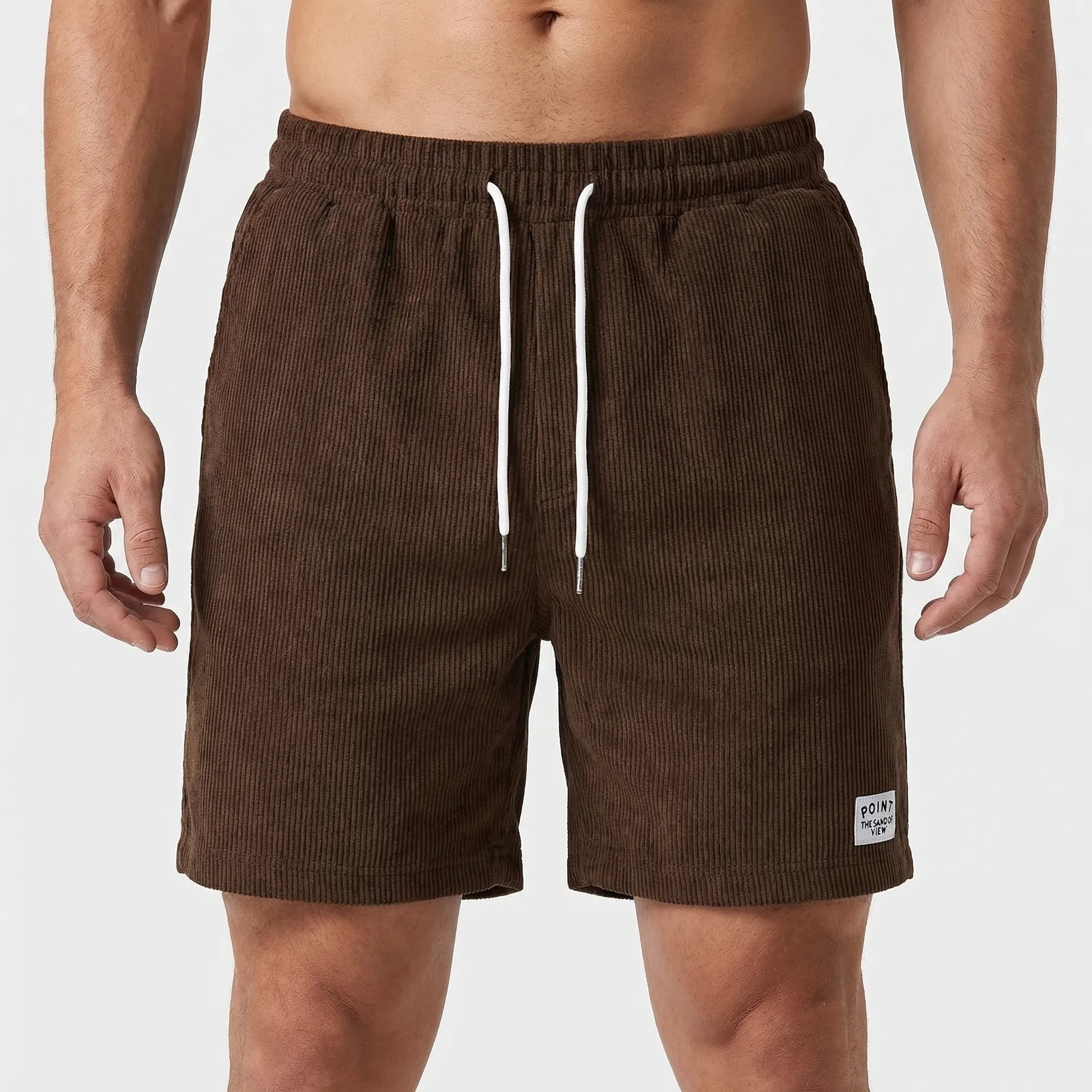 Sportowe Szorty Z Elastycznym Pasem - Aktywność Na Świeżym Powietrzu 