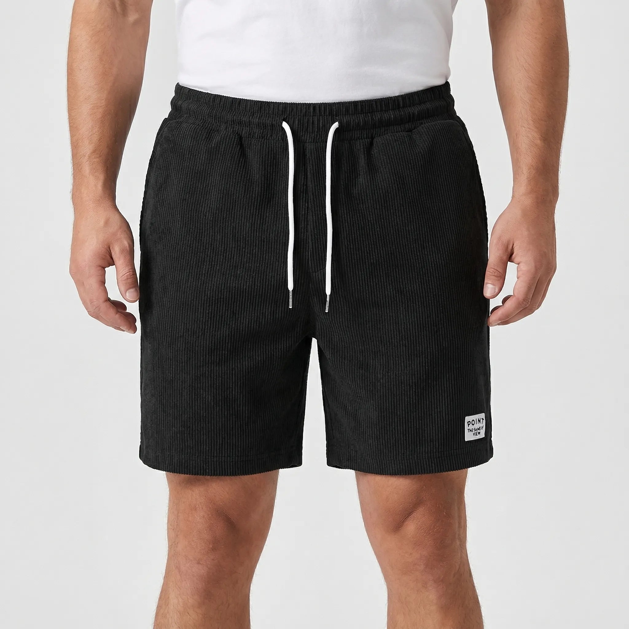 Sportowe Szorty Z Elastycznym Pasem - Aktywność Na Świeżym Powietrzu 