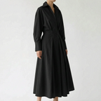 Sukienka Koszulowa Maxi - Eleganckie Spotkania 