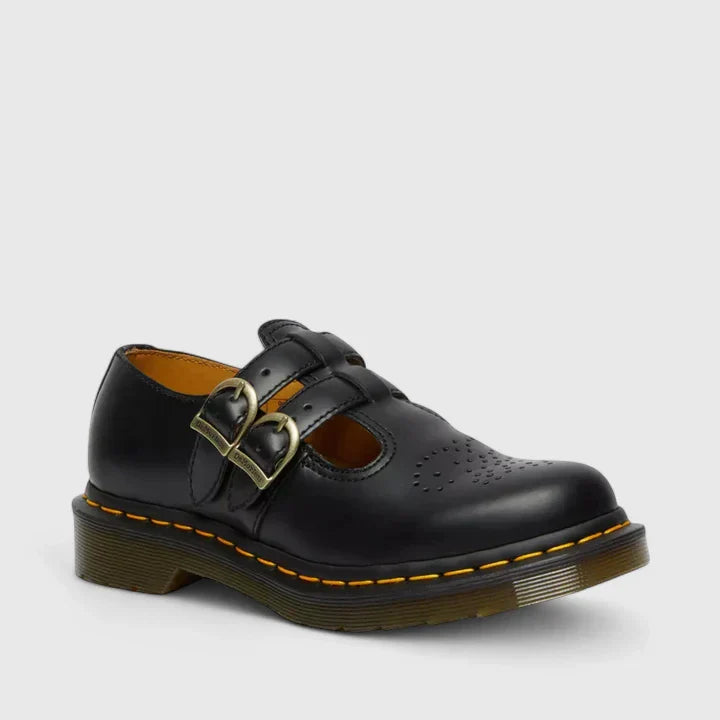 Elwira – Elegant Women's Mary Jane Shoes with Double Straps