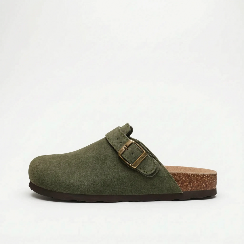 Wsuwane Buty Chodaki Z Paskiem - Codzienne Spacery 