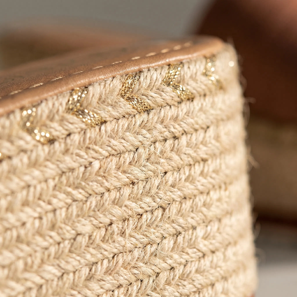 Wsuwane Espadryle Na Koturnie - Letnie Spacery 
