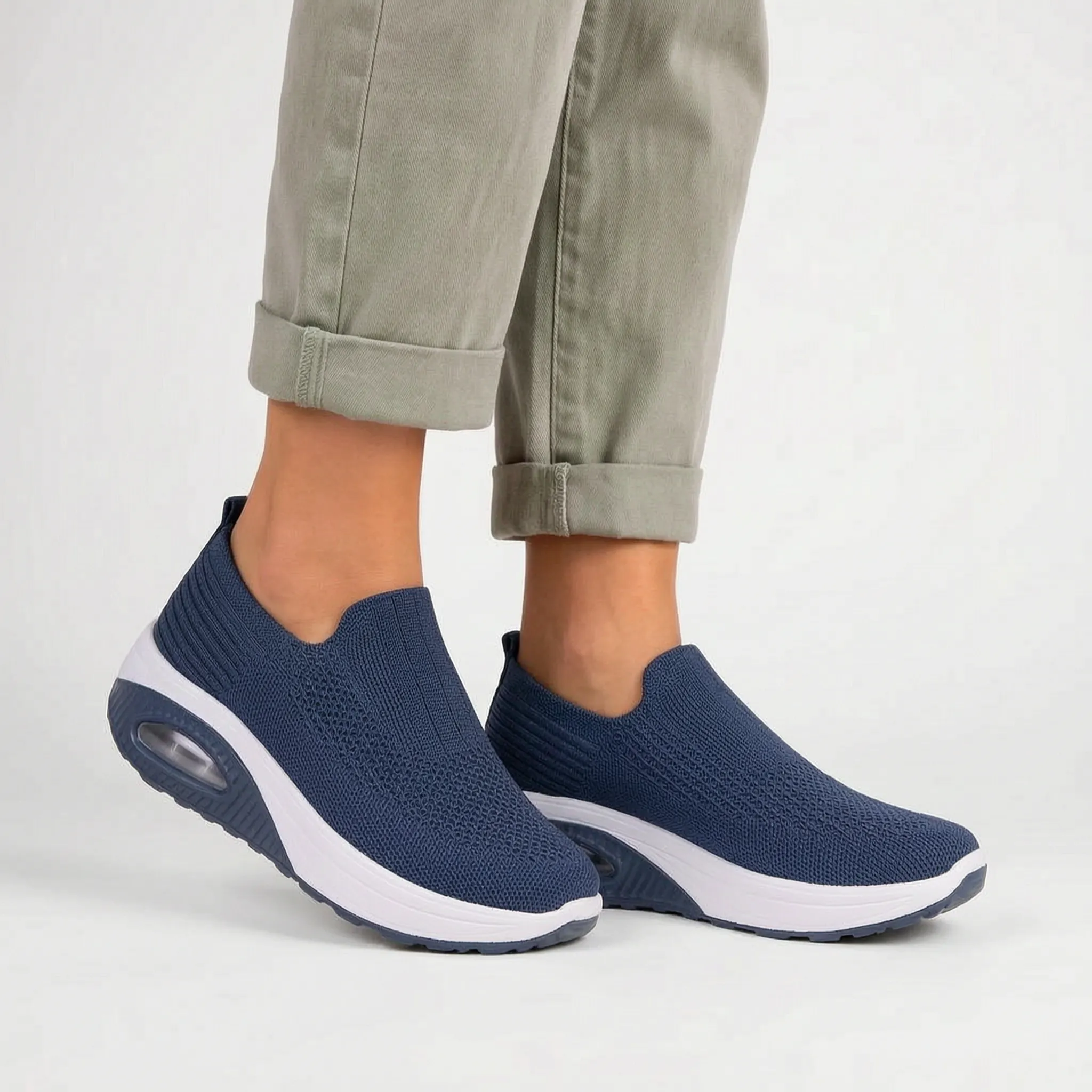 Wygodne Wsuwane Buty Sportowe Damskie - Codzienne Spacery 