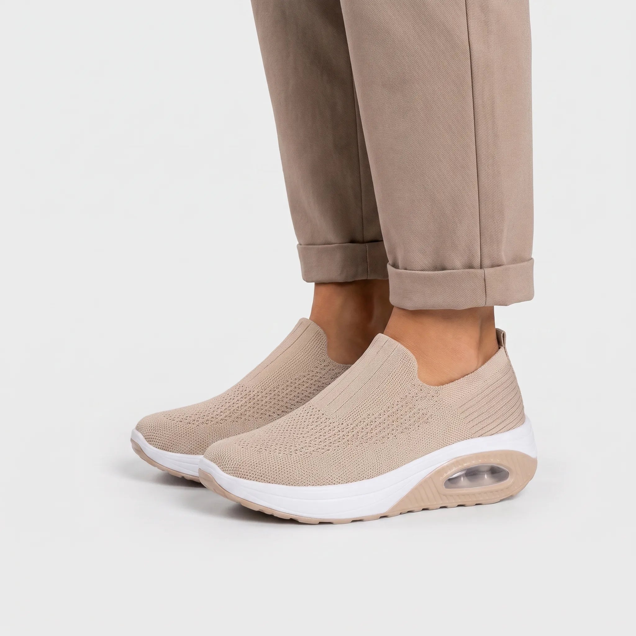 Wygodne Wsuwane Buty Sportowe Damskie - Codzienne Spacery 
