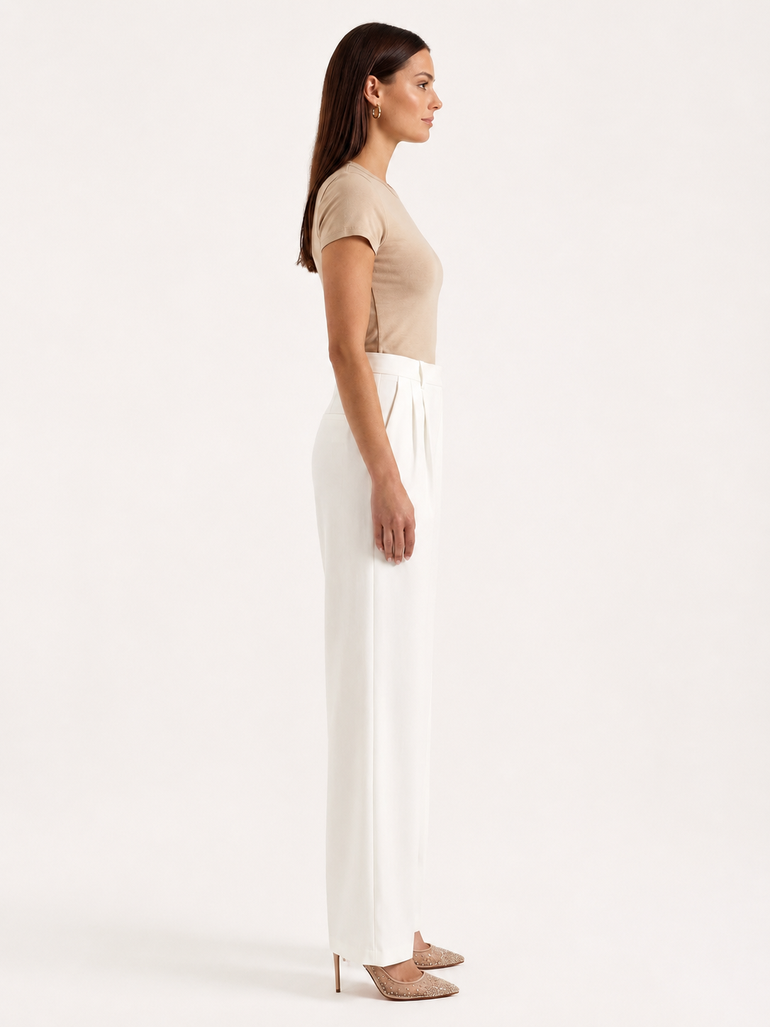 Malwina – Elegant Women’s Casual High-Waisted Wide-Leg Trousers