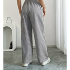 Victoria – Pantaloni largi de in pentru femei, casual, confortabili pentru fiecare zi