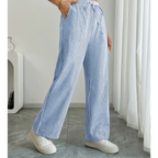 Victoria – Pantaloni largi de in pentru femei, casual, confortabili pentru fiecare zi
