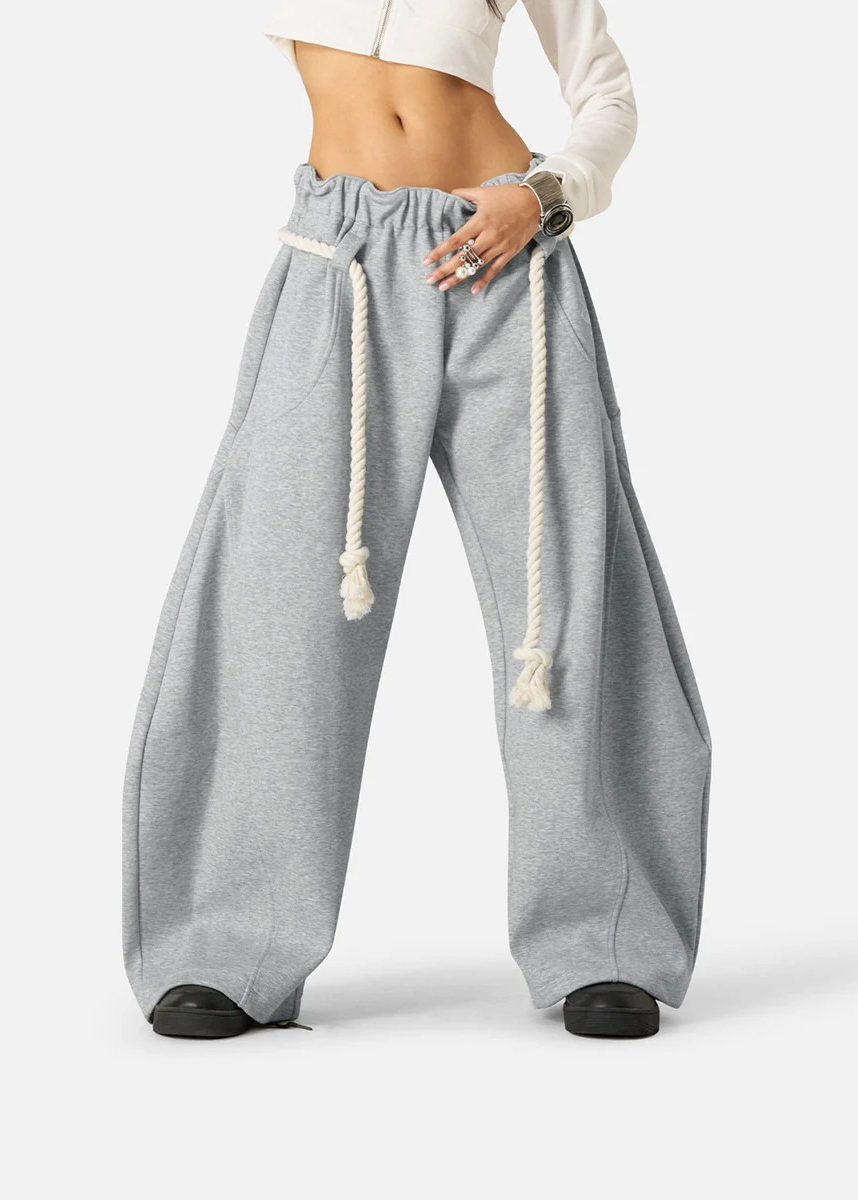 Kornelia – Women’s Wide-Leg High-Waisted Casual Comfortable Trousers