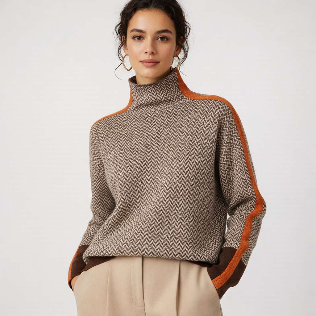 Women's Modern Turtleneck Sweater