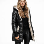 Women's Elegant Fall Jacket with Hood