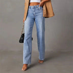 Alice – Women’s Casual Wide-Leg Jeans, Comfortable for Everyday Wear