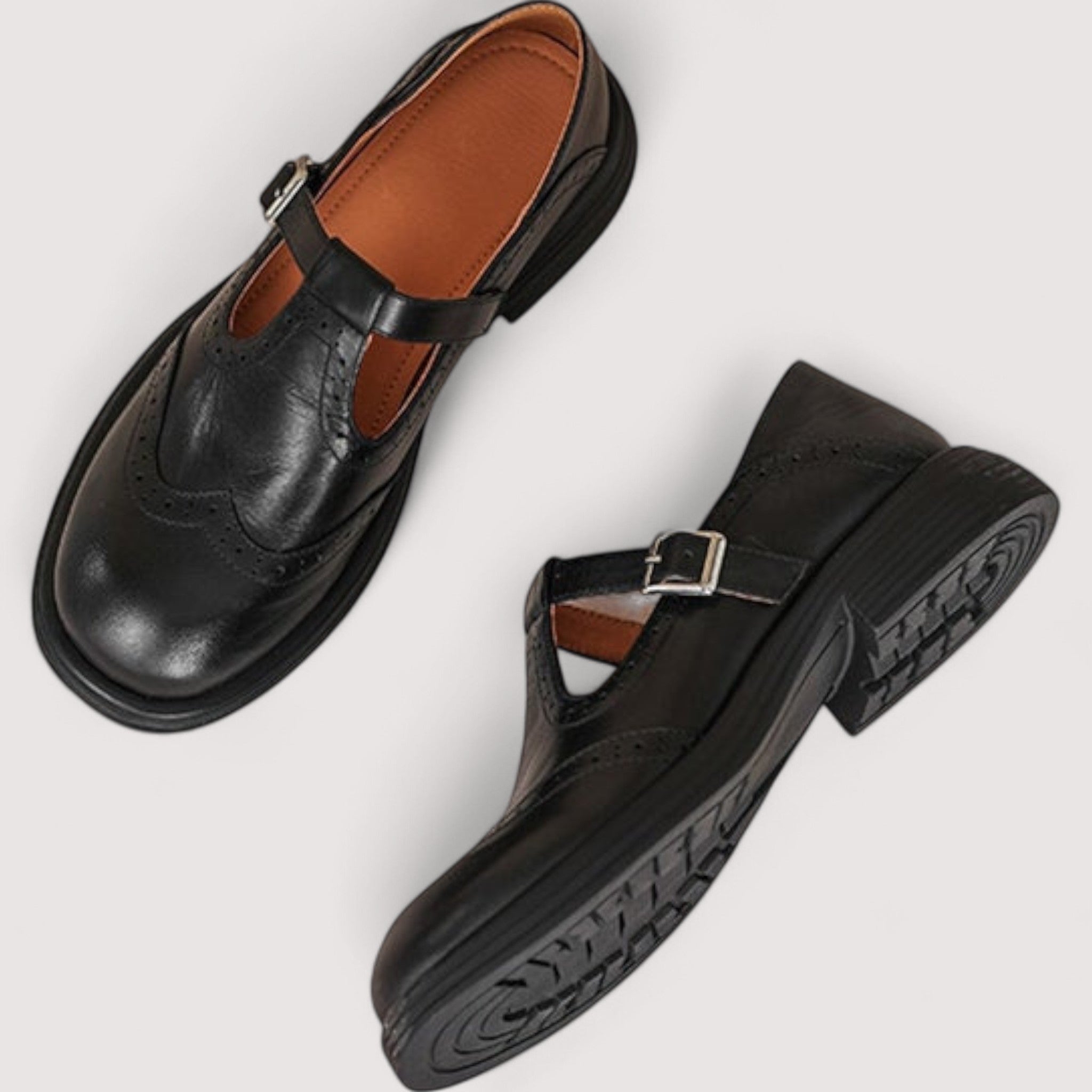 Celina – Elegant Women's Premium Leather Mary Jane Shoes