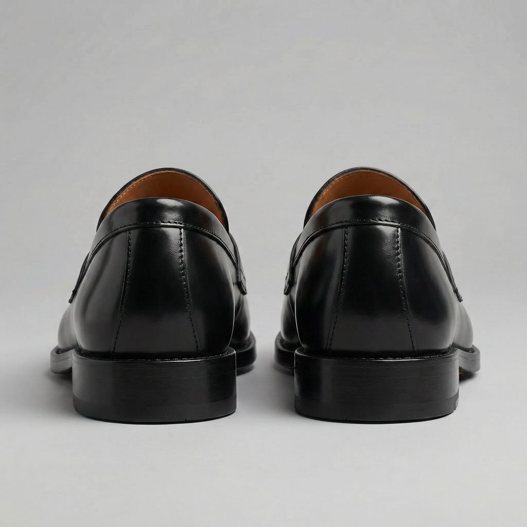 Kuba – Męskie Casualowe Skórzane Buty Slip On Wygodne na Co Dzień