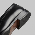 Kuba – Męskie Casualowe Skórzane Buty Slip On Wygodne na Co Dzień