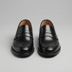 Kuba – Męskie Casualowe Skórzane Buty Slip On Wygodne na Co Dzień
