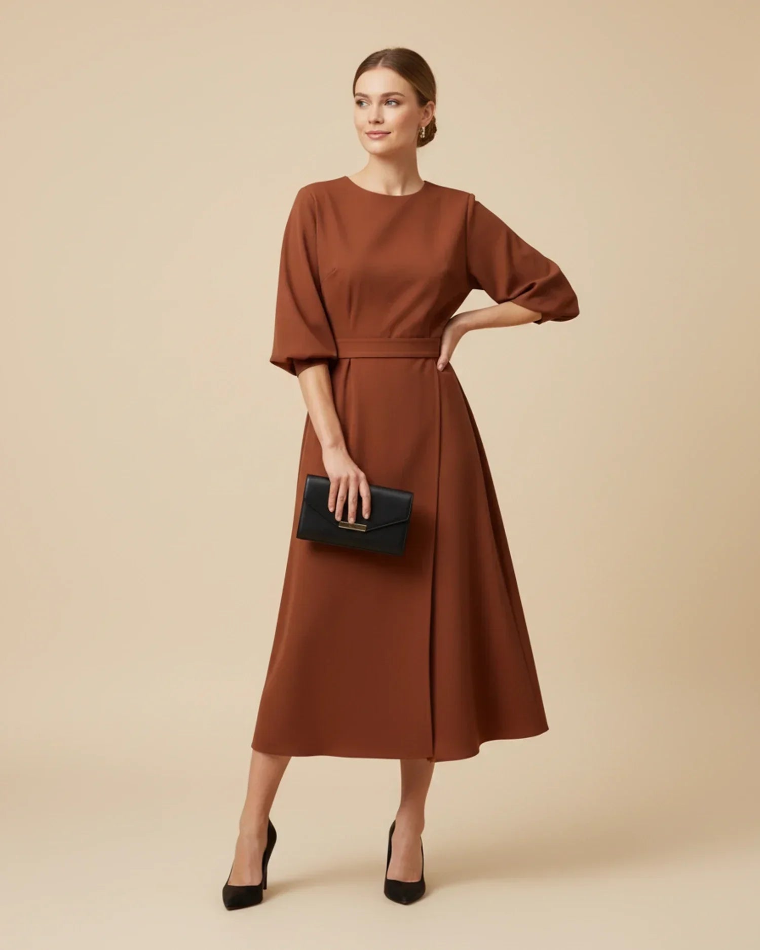 Sophia | Rochie Maxi Elegantă pentru Femei – Rochie Stilată pentru Evenimente